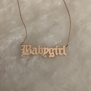BabyGirl necklace